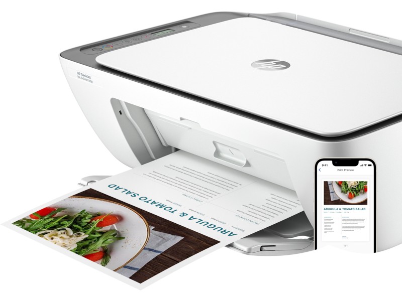 МФУ HP DeskJet Ink Advantage 2876/  A4 / Wi-Fi / White/Grey photo 3