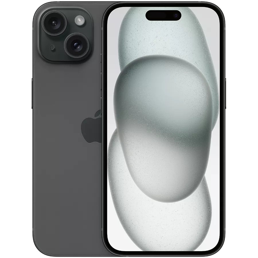 Smartphone Apple iPhone 15 256GB Black (MTP63RX/A) photo 1