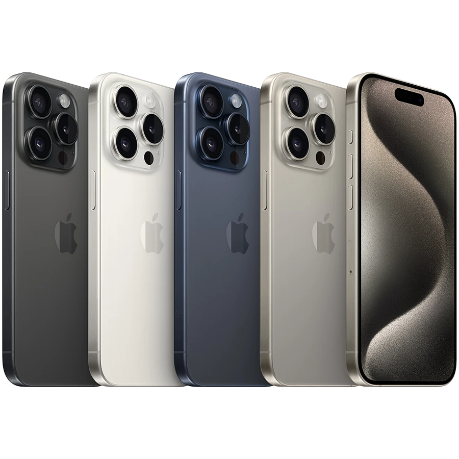 Smartphone iPhone 15 Pro Max 256 GB Natural Titanium (Refurbrished) Grade A photo 4