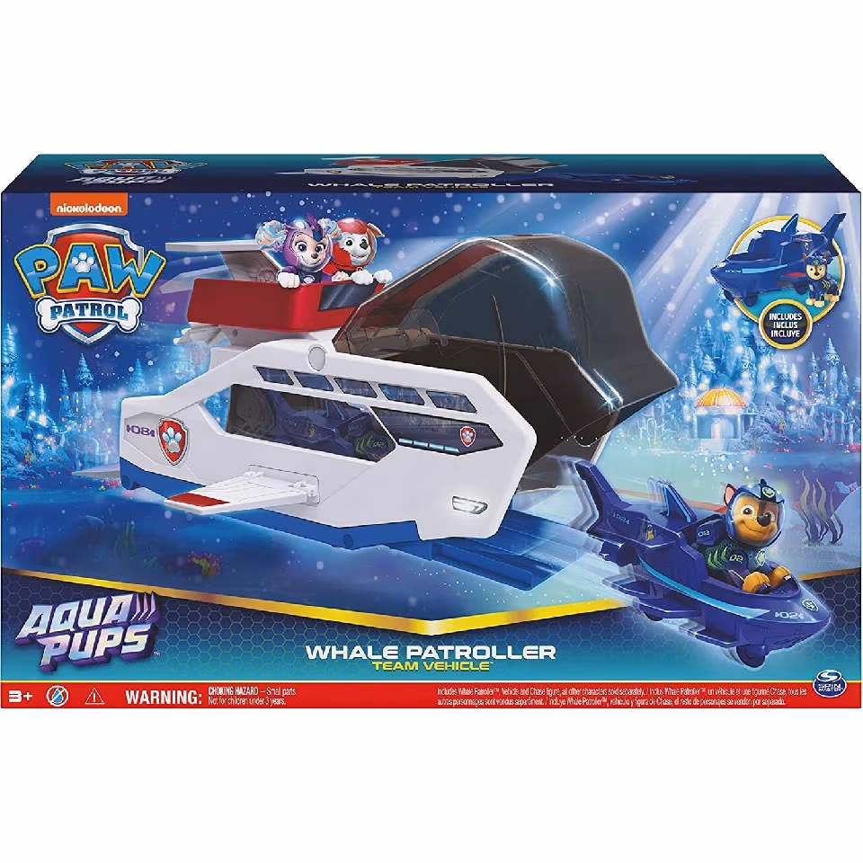 Spin Master 6065308 Paw Patrol Aqua Whale Patroller