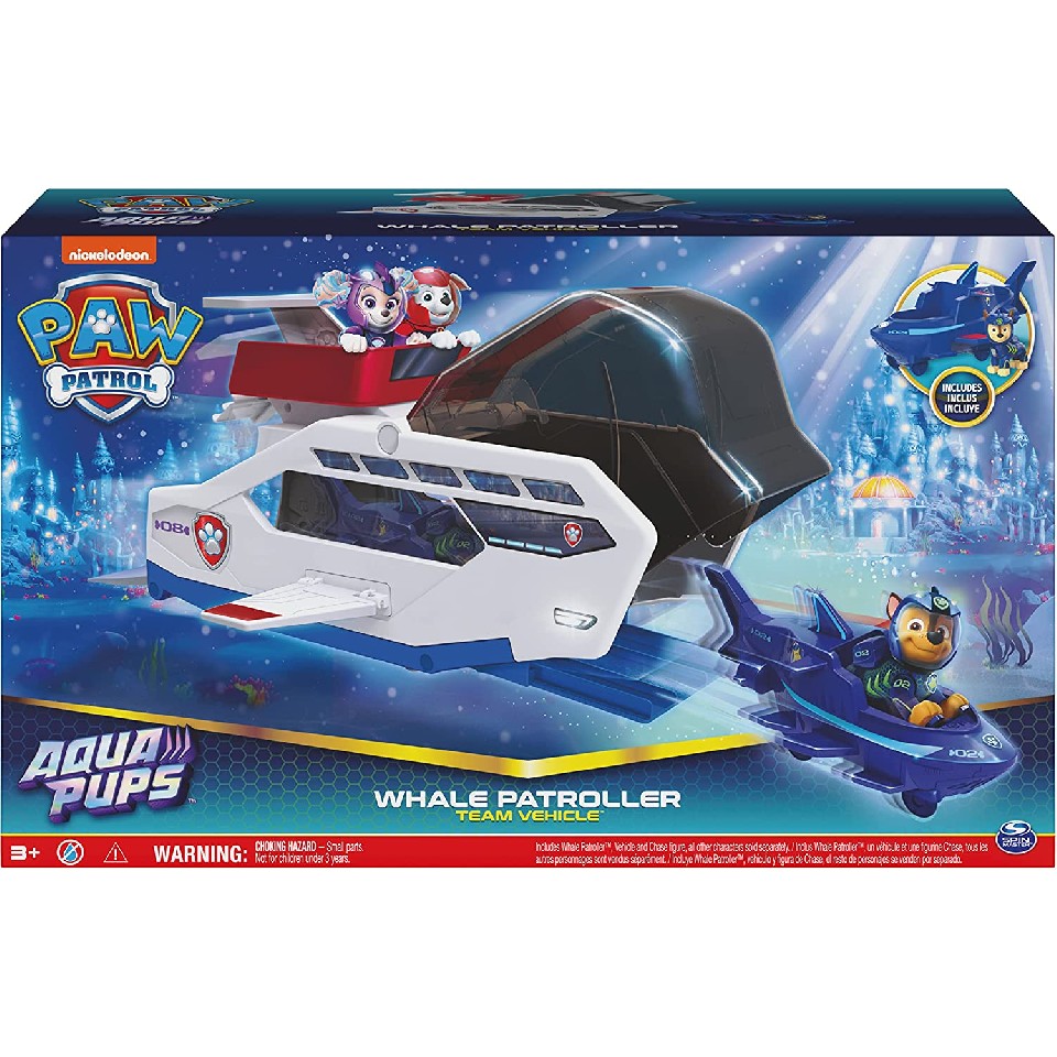 Spin Master 6065308 Paw Patrol Aqua Whale Patroller photo 1