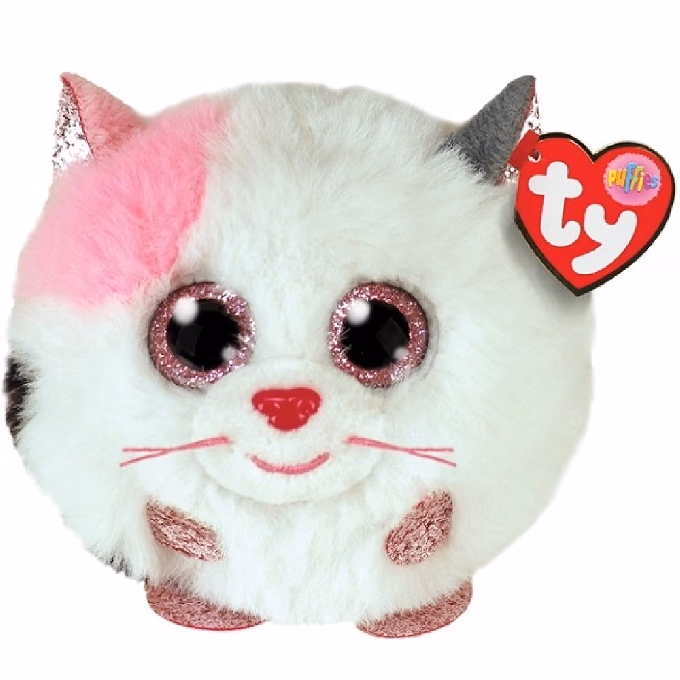 TY TY42509 BB MUFFIN - белый кот 8 см