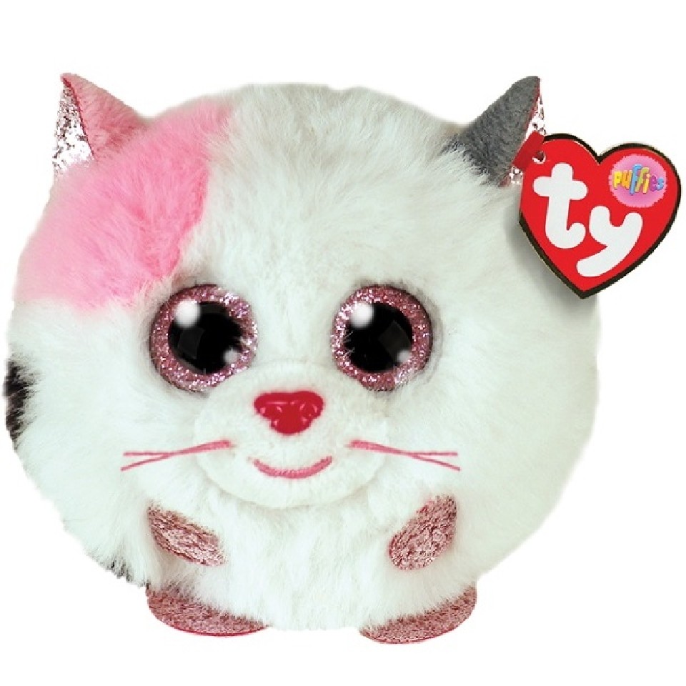 TY TY42509 BB MUFFIN - белый кот 8 см photo 1