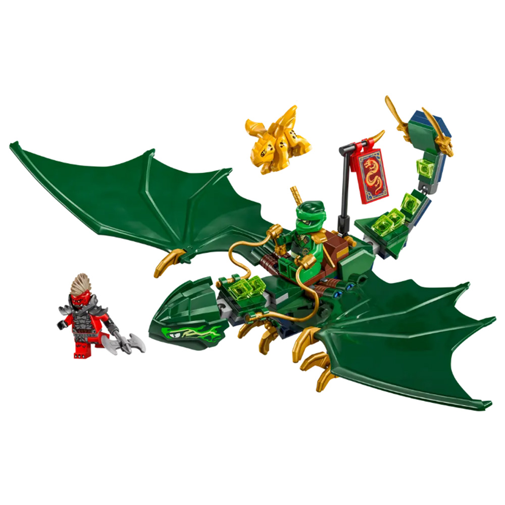 Constructor Lego Ninjago Lloyd's Green Forest Dragon 71829 de la 6+ ani photo 3