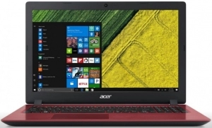 Ноутбук Acer A315-31 Oxidant Red (NX.GR5EU.002), Celeron, 4 ГБ ГБ, DOS, Красный с черным