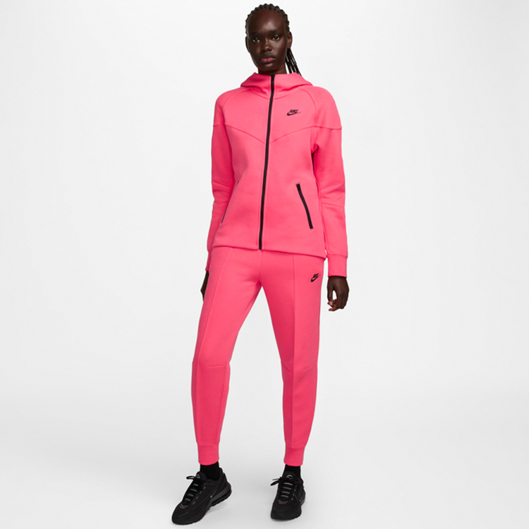 Pantaloni Nike W NSW TCH FLC MR JGGR M Roz Femei photo 5