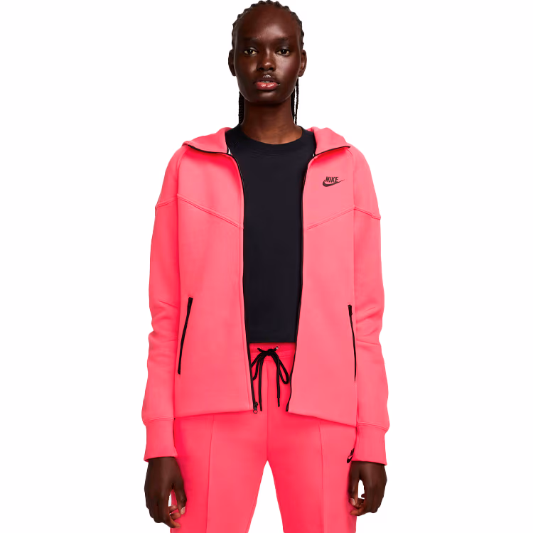 Hanorac Nike W NSW TCH FLC WR FZ HDY