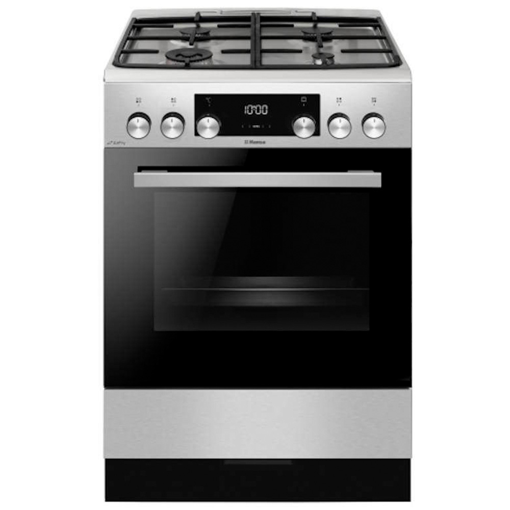 Газовая плита Hansa FCMX69329 / 4 конфорок / 60 см / Нержавеющая сталь photo 1 Газовая плита Hansa FCMX69329 / 4 конфорок / 60 см / Нержавеющая сталь photo 1