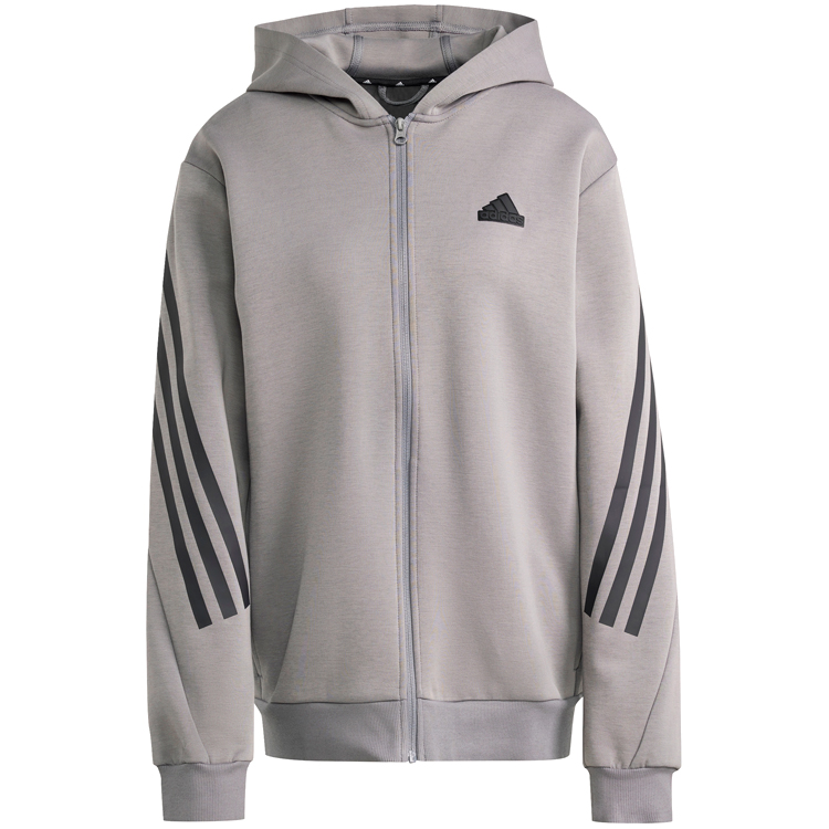 Hanorac pt bărbați Adidas M FI 3S FZ S Gri photo 4