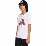 Футболка Adidas J CAMO LOGO TEE