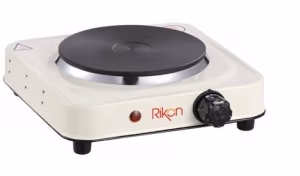 Plita de masa electrica Rikon RKN29, 1 arzatoare, 1000 W, Alb