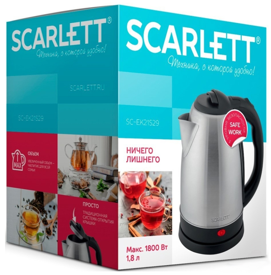 Fierbator de apa electric Scarlett SCEK21S29 photo 3
