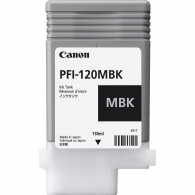 Ink Cartridge Canon PFI-120 Black EMEA , 130ml for Canon imagePROGRAF TM-200, TM-205, TM-300, TM-305 thumbnav 1