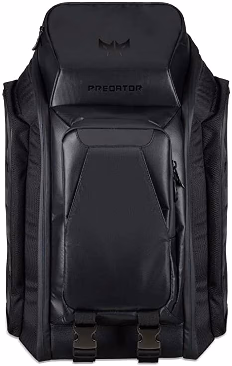 17" NB Backpack - ACER Predator M-Utility Backpack for 15" or 17" Laptops, Water Resistant Exterior, Water Proof Zipper, 1680D Ballistic Polyester, Teal Blue. 