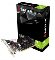 BIOSTAR GeForce GT610  2GB GDDR3, 64bit, 700/1333Mhz, 1xVGA, 1xDVI, 1xHDMI, Single fan, Low profile, Retail (VN6103THX6)
