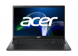ACER Extensa EX215-32 Charcoal Black (NX.EGNEU.006) 15.6" FHD (Intel Pentium N6000 4xCore 1.1-3.3GHz, 8GB (1x8GB + free slot) DDR4 RAM, 256GB PCIe NVMe SSD+HDD Kit, Intel UHD Graphics, RJ-45, WiFi-AC/BT 5.0, 2cell, 720p HD webcam, EN/RU/UA, No OS, 1.7kg) thumbnav 1