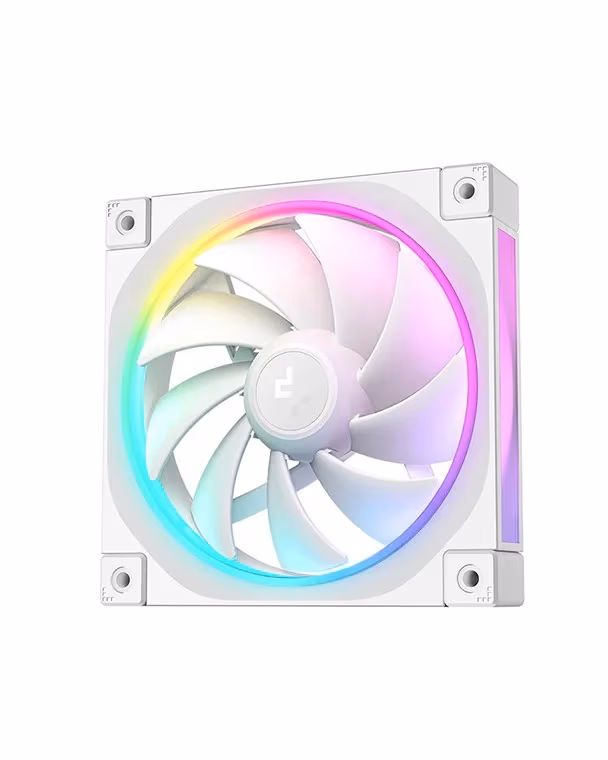 Кулер для корпуса DEEPCOOL FL12 WH/ 120mm ARGB PWM fan/ White