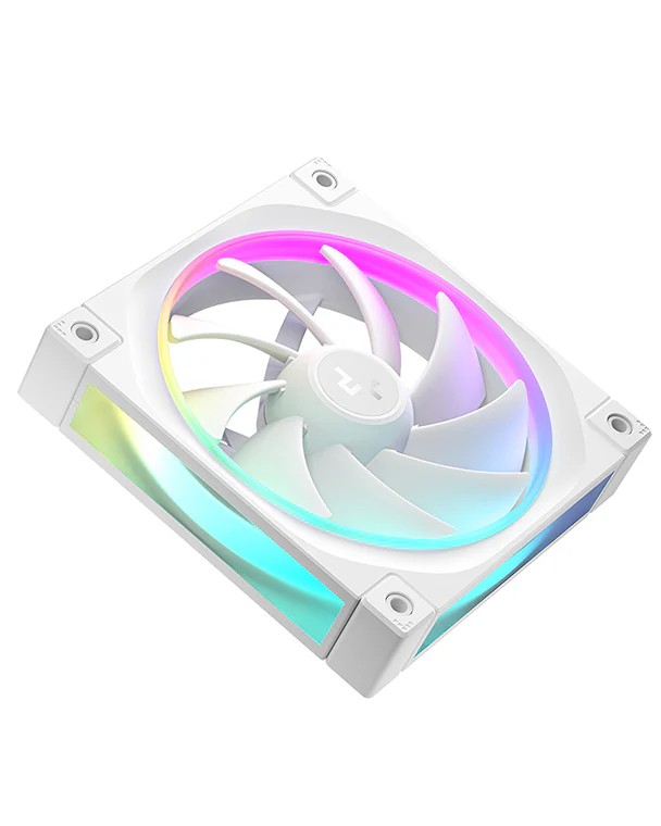 Кулер для корпуса DEEPCOOL FL12 WH/ 120mm ARGB PWM fan/ White photo 2