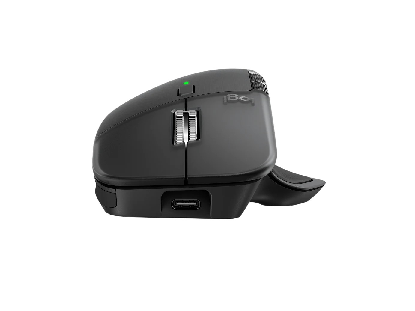 Mouse Wireless Logitech MX Master 4/ 2.4GHz and Bluetooth/ 8 buttons / 8000 dpi / Graphite photo 3