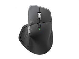 Mouse Wireless Logitech MX Master 4/ 2.4GHz and Bluetooth/ 8 buttons / 8000 dpi / Graphite thumbnav 1