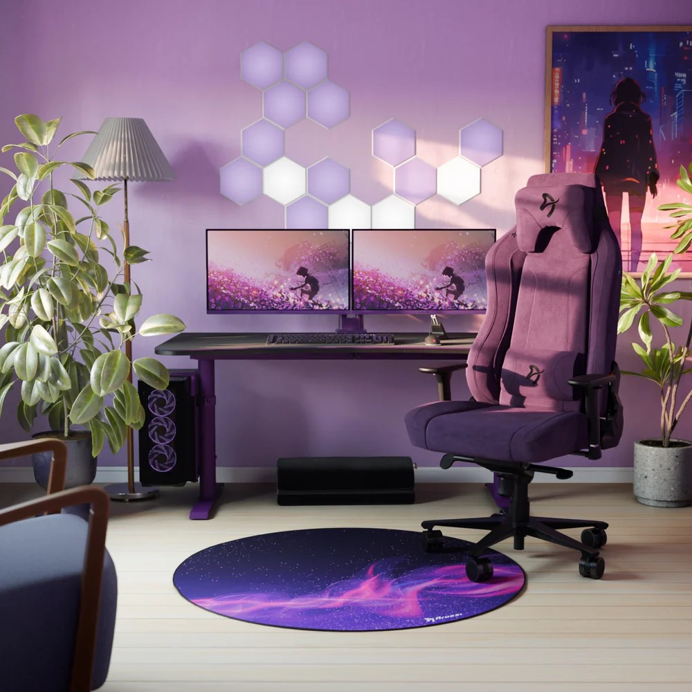 27.0” Monitor Gaming AROZZI Nova/ QHD/ 1ms/ 180Hz/ Purple photo 6