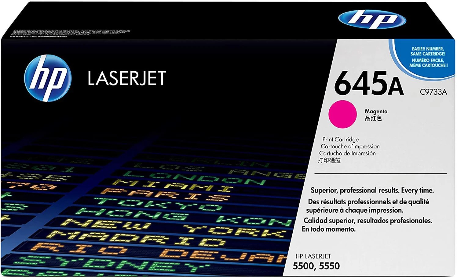 HP 645A (C9733A) Magenta Cartridge for HP LaserJet 5550, 5500, 12000 p. photo 2