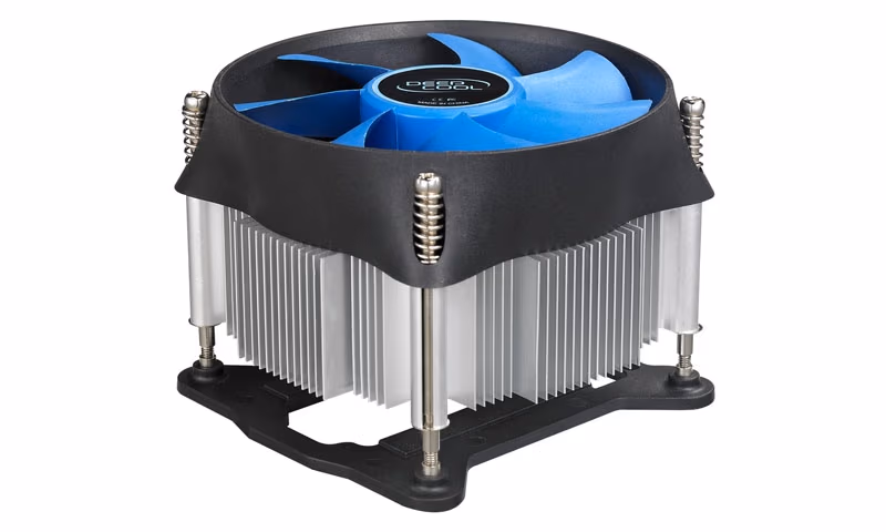 DEEPCOOL Cooler "Theta 31 PWM", Socket LGA1200/1151/1150/1155, up to 95W, 100x100x25mm, 900~2400rpm, <17.8~32.5dBA, 42.8CFM, 4pin, PWM, Hydro Bearing, Screw&Back Plate inst., Aluminium Heatsink with Copper insertion (36pcs/box) 