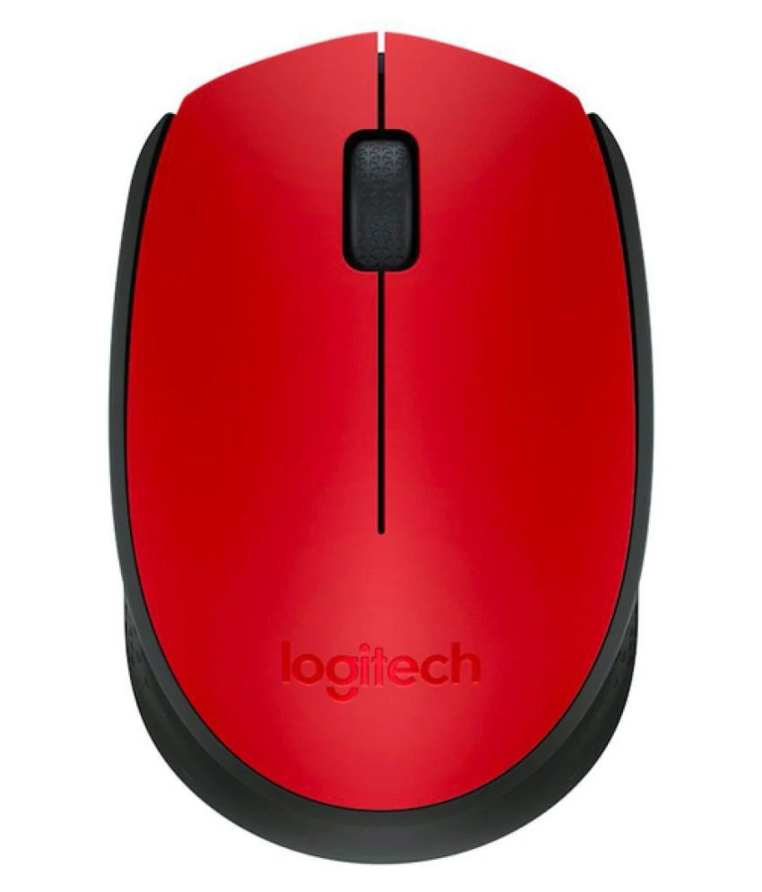 Mouse Wireless Logitech M171 / Optical  / Nano receiver / Red