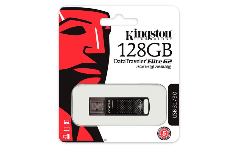 Флеш-накопитель USB Kingston DataTraveler Elite G2 128ГБ photo 3