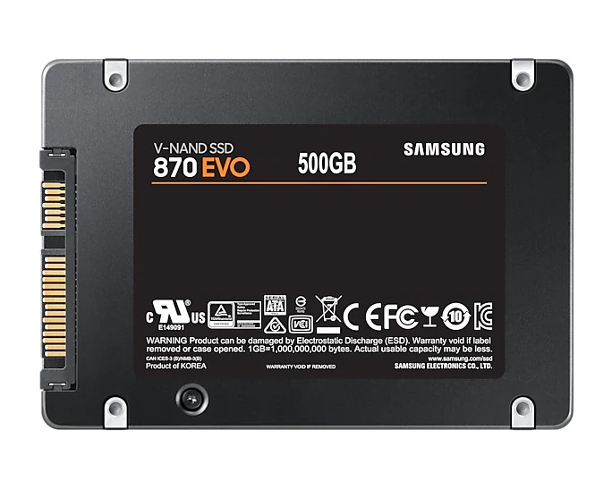 SSD 2.5”  Samsung SSD 870 EVO 500GB (MZ-77E500B/EU) photo 2