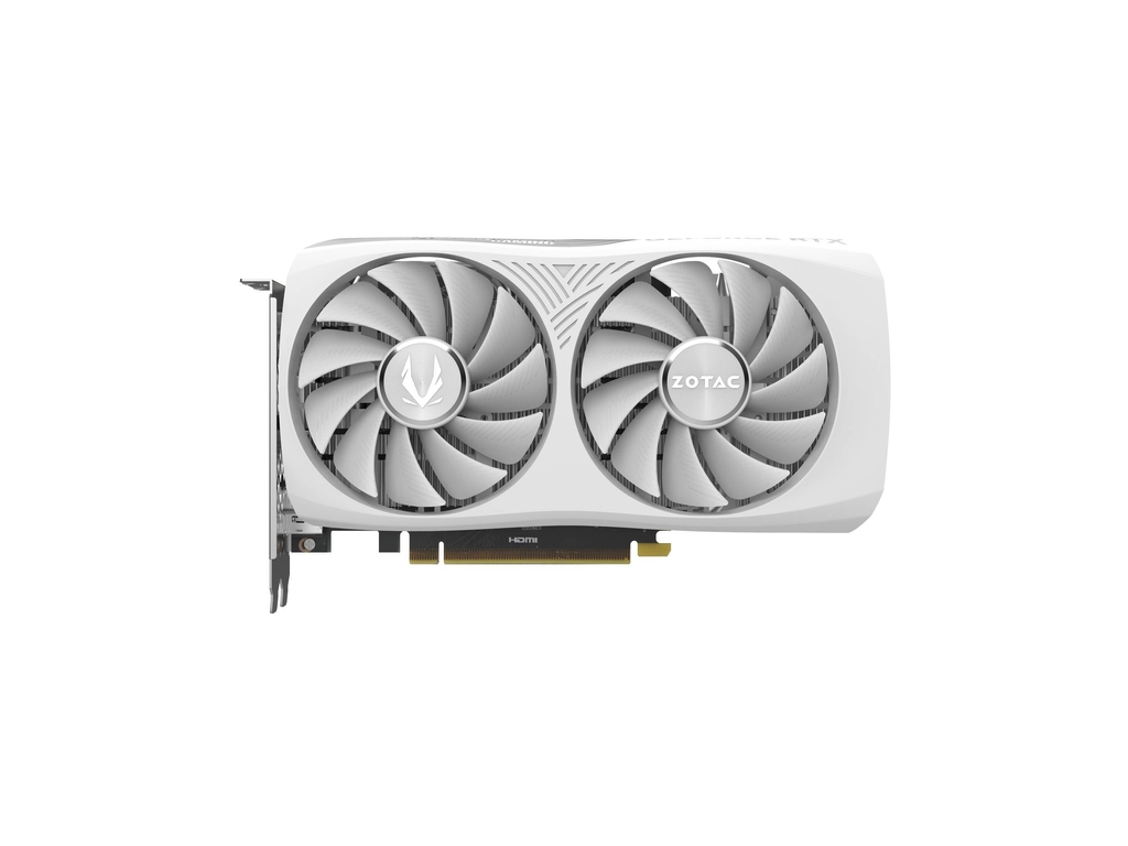 Видеокарта ZOTAC GeForce RTX 4060 Twin Edge OC White Edition / 8GB / GDDR6 / 128bit photo 2