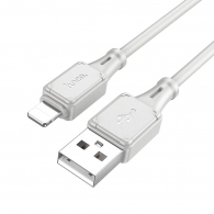 Cablu USB la Lightning HOCO “X101 Assistant” / 1m / Silicone / up to 2.4A / Gray thumbnav 1