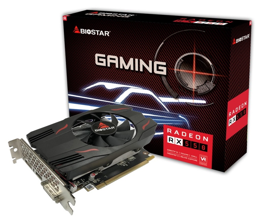 Cartela video BIOSTAR Gaming Radeon RX 550 / 2GB / GDDR5 / 128bit photo 1