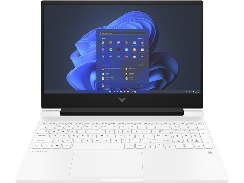 Laptop 15.6” HP Victus 15/ Ryzen 5 8645HS/ 16GB/ 1TB SSD/ RTX 4050/ Ceramic White photo 1