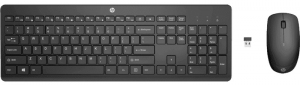 Беспроводная Клавиатура и мышка HP 230, Black thumbnav 1
