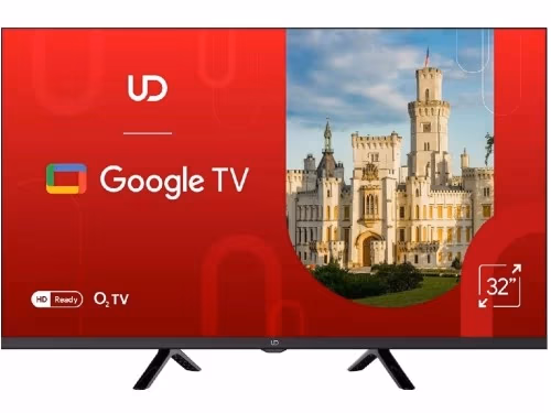 32” LED TV UD 32GW5210 / HD / Google TV / Black 