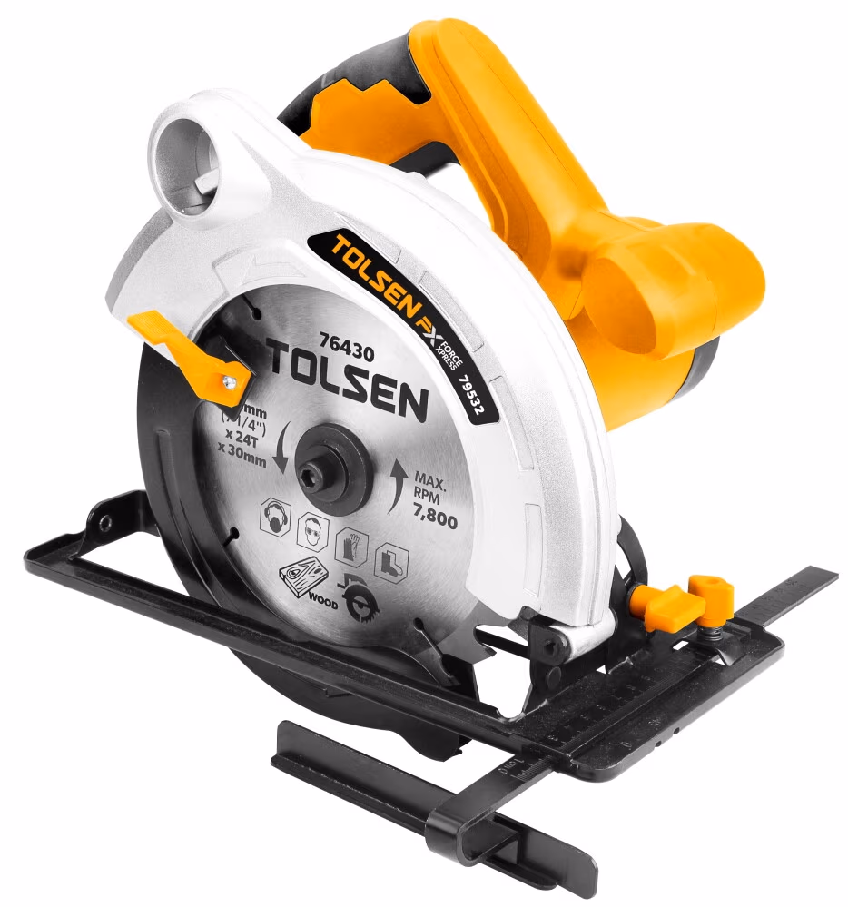 Ferastrau circular 185mm 1300W Industrial Tolsen 