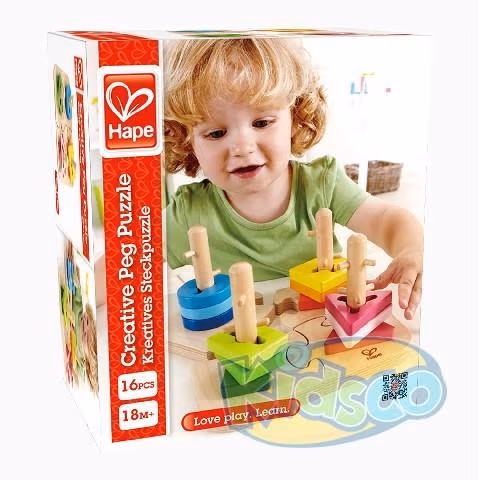 HAPE-CREATIVE PEG PUZZLE