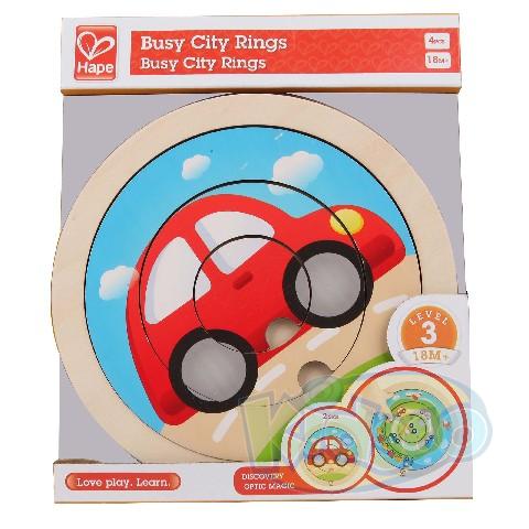Hape E1605A Spinning Transport Puzzle photo 1