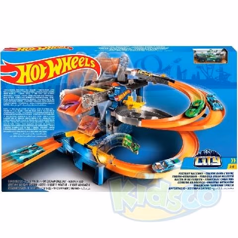 HW Игровой набор "Гонки на фабрике" 