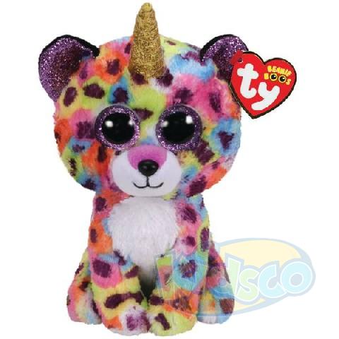 TY TY36453 Bb Giselle - Rainbow Leopard With Horn 24cm photo 1