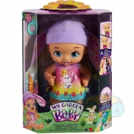 My Garden Baby HGC12 Mgb Brush & Smile Bunny Baby 12'' - Purple thumbnav 1