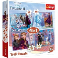 Trefl 34323 Puzzle 4In1 Disney Frozen 2 thumbnav 1