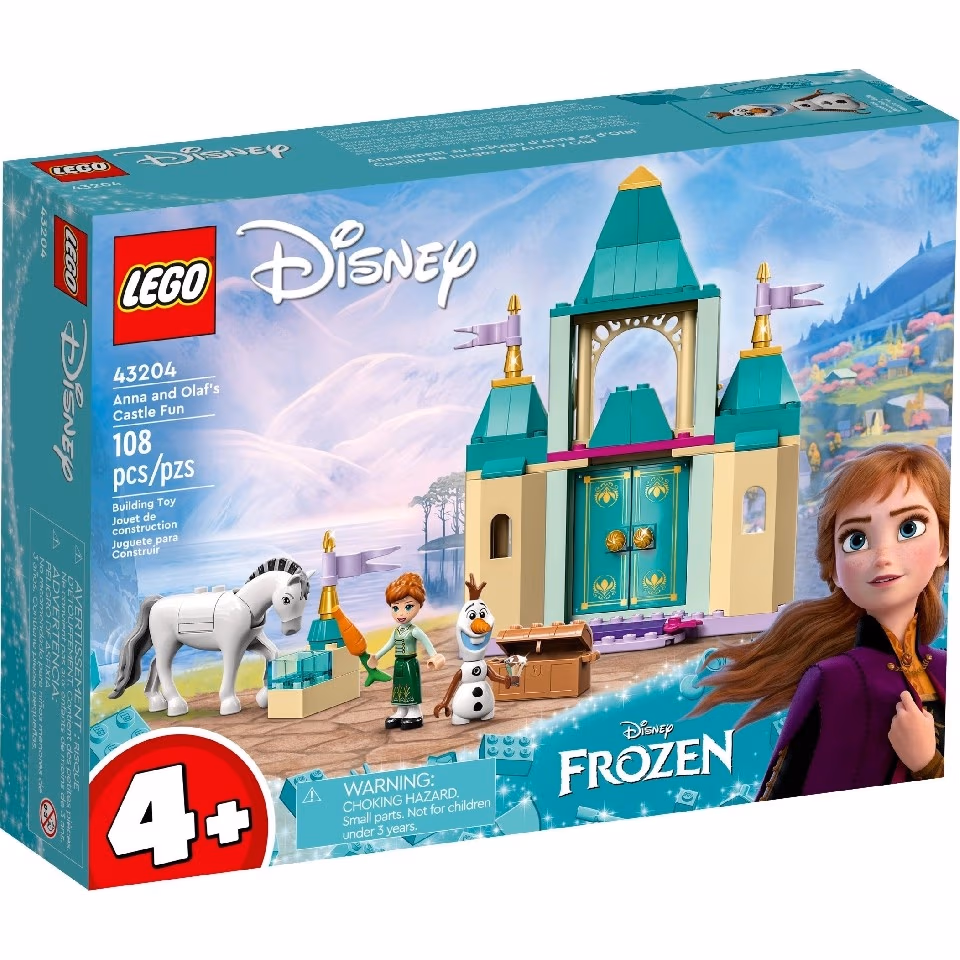 Lego Frozen 43204 Anna And Olaf'S Castle Fun