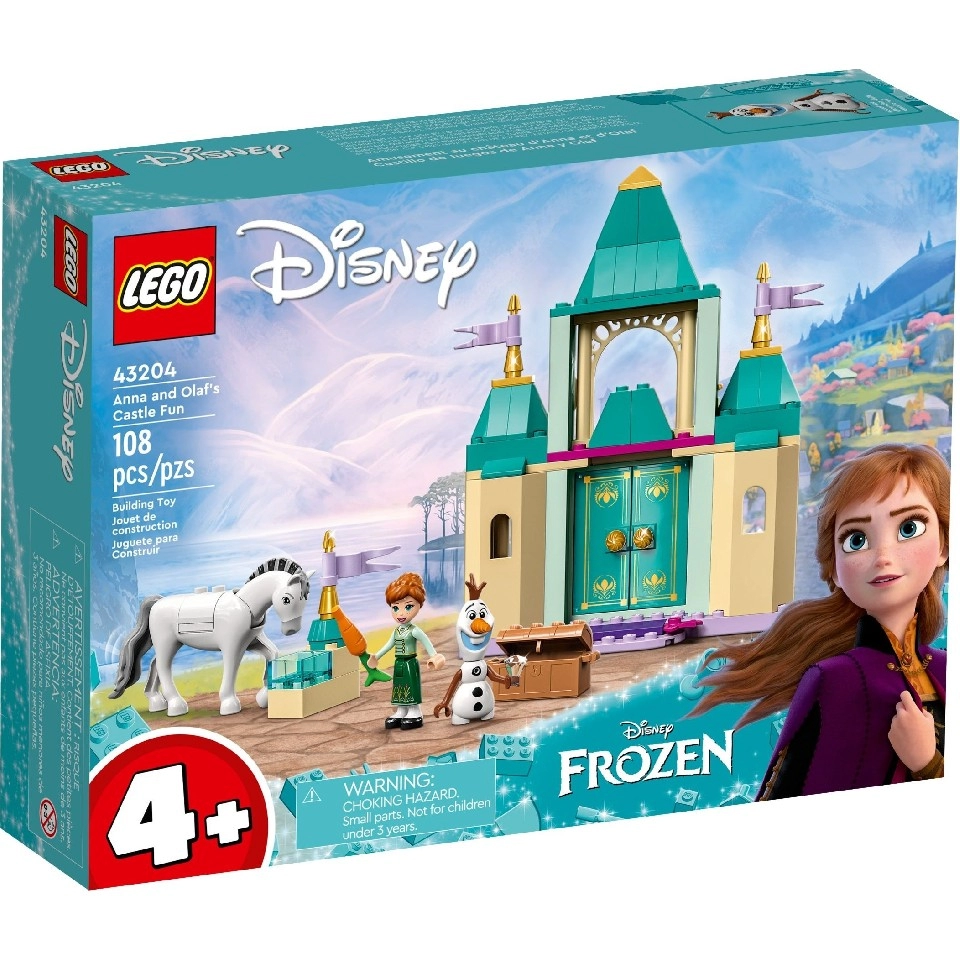 Lego Frozen 43204 Anna And Olaf'S Castle Fun