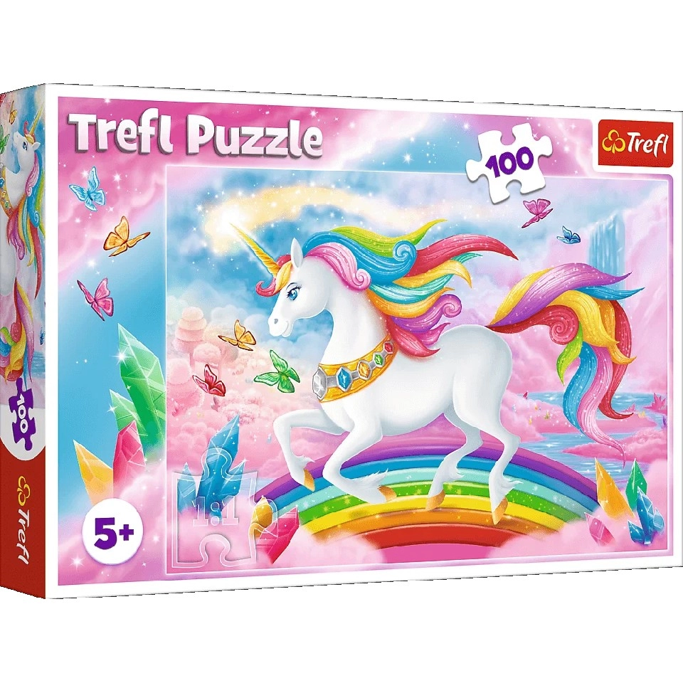 Trefl Puzzles 16364 100 World of unicorns