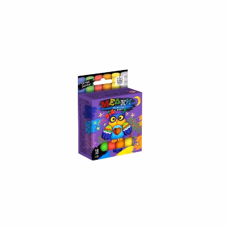 Мел 22990 для рисунка на асфальте, Классик (18)