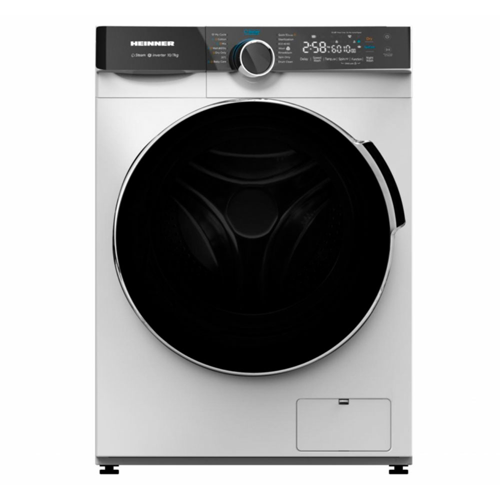 Стиральная машина с сушкой Heinner HWDM-M1014IVKB photo 1 Стиральная машина с сушкой Heinner HWDM-M1014IVKB photo 1