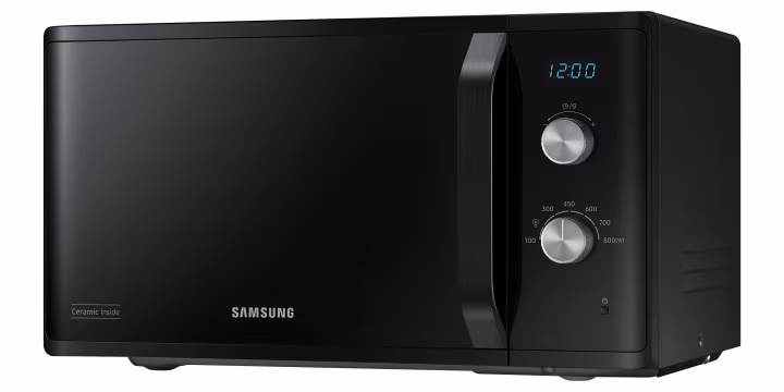 Cuptor cu microunde solo Samsung MS23K3614AK, 23 l, 800 W, Negru 