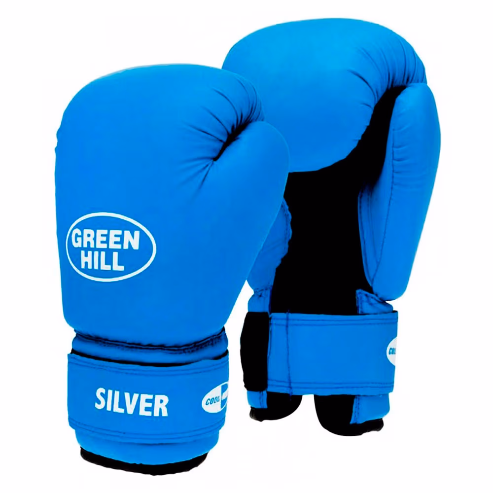 Перчатки для бокса Green Hill  SILVER  
